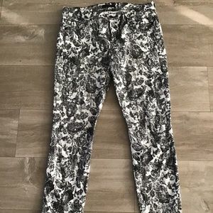 7 For All Mankind Patterned Pants